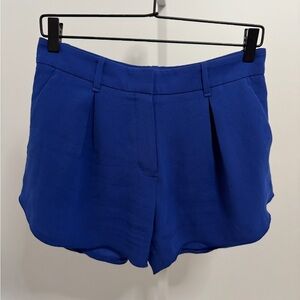 Babaton by Aritzia Blue Tailored Dress Shorts Size 4 Minimalist Capsule Staple